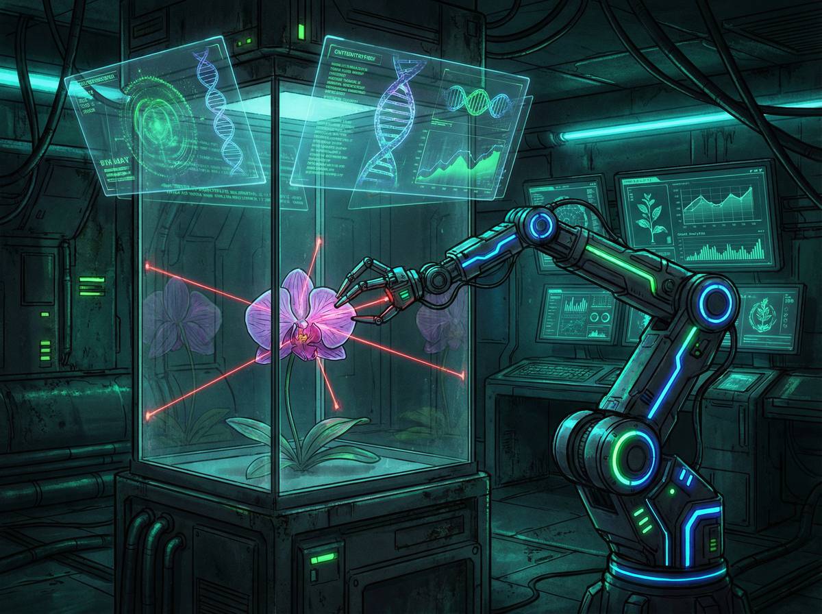 小马拉大车AI植物视频